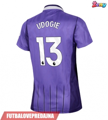 Lacne Ženy Futbalové dres Tottenham Hotspur Destiny Udogie #13 2026-27 Krátky Rukáv - Tretina